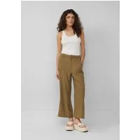 QS Chinos Hose Culotte aus Leinenmix