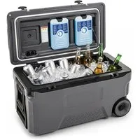 COSTWAY Thermobehälter, Kuhlbox fur auto,tragbarer Kühlschrank für Camping
