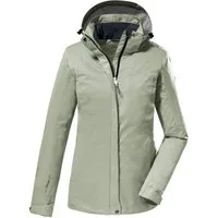 Killtec Funktionsjacke KOS 133 WMN JCKT Wasser- und winddichte Damenjacke mit abnehmbarer Kapuze