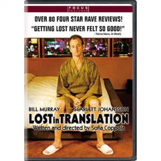 Lost in Translation - Zwischen den Welten - [Import] [DVD]