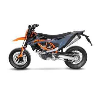 Sport Auspuff Komplettanlage LeoVince LV One EVO KTM 690 SMC R / Enduro R Bj.2019-2024 EURO4/5 +ABE