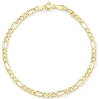 Antares Gold Goldarmband 14-karätige, 585 er Gold Schmuck, 18 cm, hergestellt in Italien