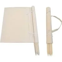 Aves-24 Windschutz WINDSCHUTZ 5m Strand Garten Meer SICHTSCHUTZ 100% reine Baumwolle