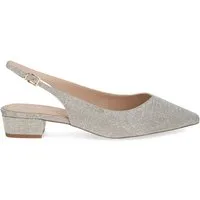 Peter Kaiser Peter Kaiser 79442 910, Peeptoes & Slingpumps, Beige, metallik, Damen Peeptoepumps