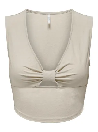ONLY - ONLJANY S/L TWIST TOP JRS Pumice Stone - Gr. - L