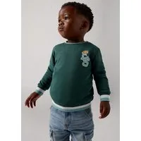 Levi's® Kids Sweatshirt LVB VARSITY LEVI TIPPED CREW mit Bärchenprint, for Boys
