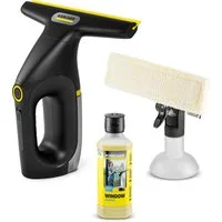 KÄRCHER Akku-Fenstersauger WV 2 Universal Extra+ Black, (Set) Allround-Einsatz im ganzen Haus