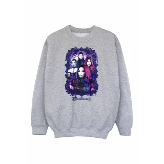 Disney - "The Descendants Attitude" Sweatshirt für Mädchen (Grau)