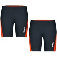 James & Nicholson Laufhose Doppelpack kurze Damen Laufhose Ladies' Running Short Tights JN477 (Doppelpack, 2er-Pack) Weiche, elastische Qualität mit Elasthan