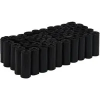 vidaXL Hundekotbeutel Hundekotbeutel 750 Stk. Schwarz 30x20 cm PE