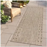 Tapiso Läufer MELISSA, rechteckig, Höhe: 6 mm, Indoor & Outdoor, UV-beständig, wetterfest, modern