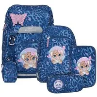 Beckmann Schulranzen Classic (6tlg., inkl. Sportrucksack, Federmäppchen, Schlamperrolle und Buttons)