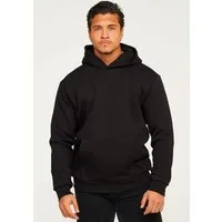 behype Hoodie BHHOBART Herren Basic Oversized Hoodie Raglan Kapuzenpullover Sweater