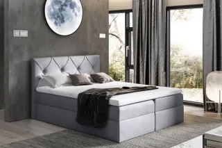 Boxspringbett Schlafzimmerbett LEWIS 180x220cm in div. Farbvarianten