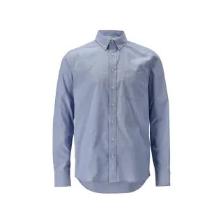 MASCOT Herren Langarmhemd FRONTLINE hellblau Hellblau 41-42 - 20404-745-71-41-42