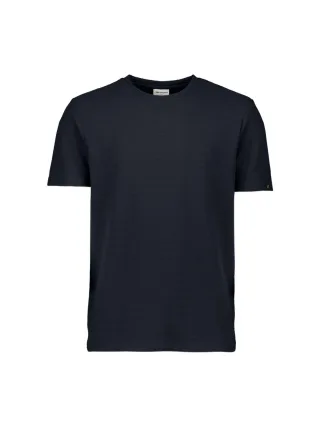 No Excess - T-Shirt Crewneck Solid Jacquard night - Gr. - L