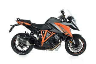 Auspuff BOS Desert Fox Carbon Steel für KTM 1290 Super Duke GT Bj. 2017-2019 EURO-4 +ABE