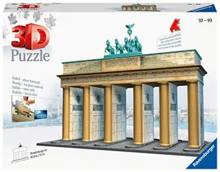 Ravensburger 12552 - Brandenburger Tor 3D Puzzle (324 Teile)
