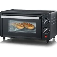 Severin Minibackofen TO 2062, Kompakter 9-Liter Toastofen mit Timer und Temperaturregelung