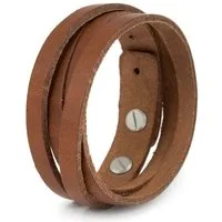 Simaru Lederarmband Anpassbar, Armband aus Premium Leder Made in Germany, Jede Größe möglich
