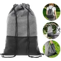 Zamboo Kinderwagen-Tasche Universal - Grau Melange, Kinderwagen Tasche Organizer Kleine Wickeltasche / Wickelrucksack