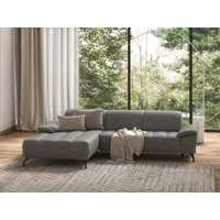 sit&more Ecksofa Cool L-Form, wahlweise mit Kopfteilverstellung und Vorziehsitz, motorisch