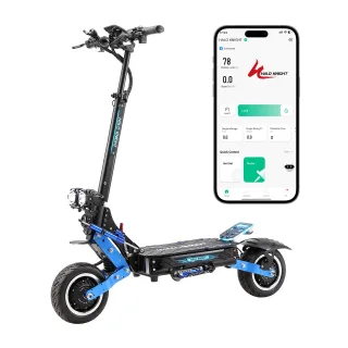 [EU DIRECT] HALO KNIGHT T108 Pro 2025 Version Electric Scooter 60V 38.4Ah 6000W Dual Motor Recommended Top Speed 25KM/H