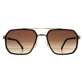 Carrera Rectangle Mens Matte Schwarz Gold Schwarz Braun Grün Anti Reflex 1069/S