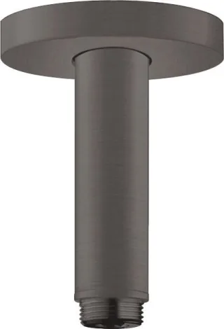 Hansgrohe Decken-Anschlussstück S DN15 100mm Brushed Black, 27393340 27393340