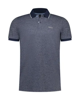 nza new zealand auckland - Shirts Männlich navy marine melange - Gr. - XL