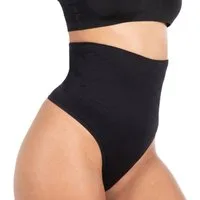 Smilodox String Nysa, High Waist String Seamless Tanga, figurformend Bauchkontrolle Unterwäsche Tange Slips Unterhose