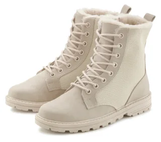 Vivance Stiefelette "Stiefel, Boots" mit Warmfutter VEGAN