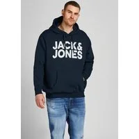Jack & Jones PlusSize Kapuzensweatshirt CORP LOGO SWEAT HOOD Bis Größe 6XL