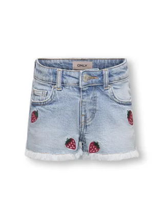 KIDS ONLY - KMGROBYN EX VINT BERRY DNM SHORTS NOOS Light Blue Denim - Gr. - 122