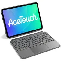 Inateck für iPad 11 Gen A16, 11 Zoll iPad Air M4 M3, iPad 10, iPad Pro 4/3/2/1 iPad-Tastatur (Ultraleichte, Abnehmbare Tastatur mit Touchpad, Tragbar)