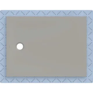 Geberit CleanFloor30 Duschfläche integriert, mit Dichtvlies, grau: 120x90cm,, 551014291 551014291
