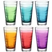 LEONARDO Cocktailglas Leonardo Trinkgläser Vario Bunt Groß (6-teilig)