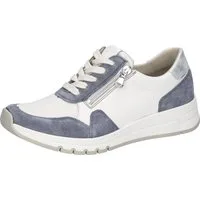 Waldläufer Keilsneaker Schnürschuh, Halbschuh, Freizeitschuh mit zusätzlichem Reißverschluss