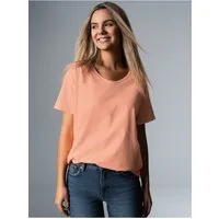 Trigema T-Shirt TRIGEMA Oversized T-Shirt mit V-Ausschnitt (1-tlg)