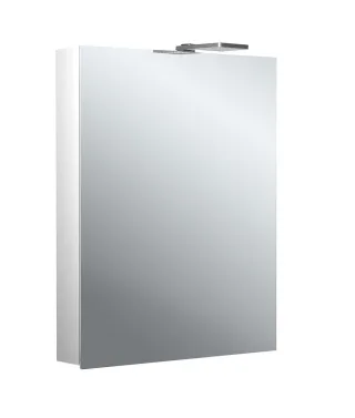 emco Lichtspiegelschrank flat II LED-Leuchte, Aufputz, mit Waschtischbeleuchtung, 1 Tür, 500 mm, 979 979706310