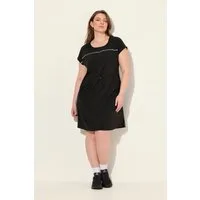 Ulla Popken Jerseykleid Outdoor-Kleid schnelltrocknend Rundhals ärmellos