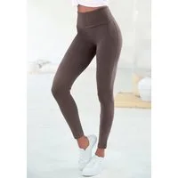 LASCANA Leggings mit breitem Bündchen