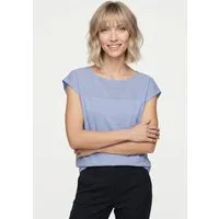 Vero Moda Spitzentop VMJANNI CS BOAT NECK TOP JRS GA Baumwolle