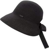 chillouts Sonnenhut Red Oak Hat Femininer Sonnenhut mit Schleife am Hinterkopf