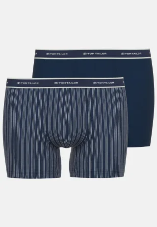 TOM TAILOR BODYWEAR - Wäsche Männlich blau-mittel-streifen - Gr. - 8
