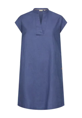 camel active - Kleid mit seitlichen Taschen ocean blue - Gr. - L