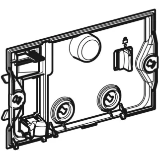 Geberit Schutzplatte für DuoFresh Modul für Sigma UP-SPK 12 cm, 243975001 243975001