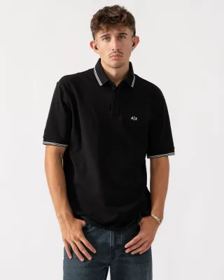 UC001 Polo-Shirt Polo-Shirt in Schwarz
