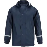 modAS Regenjacke 13321 Unisex Kinder PU-Jacke Mädchen und Jungen - Wasserdichte Kinderjacke