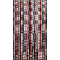 Delindo Lifestyle Handtuch Frottier Grubentuch, 50x90 cm, Frottier (5-St), Multicolor kariert aus Baumwolle